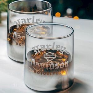 Harley-Davidson Rocks Glasses